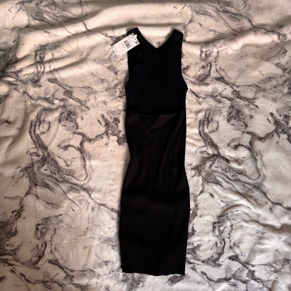 🖊️MANGO RIBBED DRESS - Picture 4 of 4